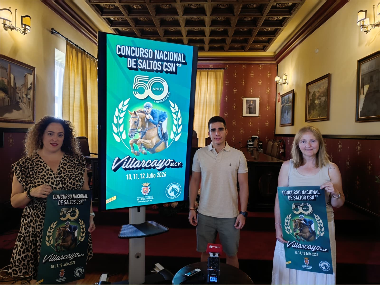Presentación del 50 Concurso Nacional de Saltos de Villarcayo